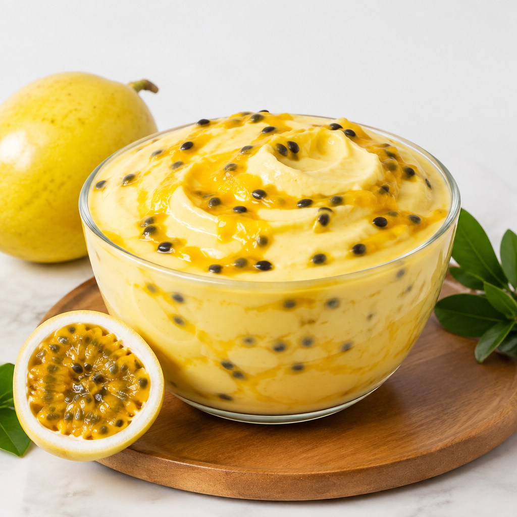 Creme maracujá